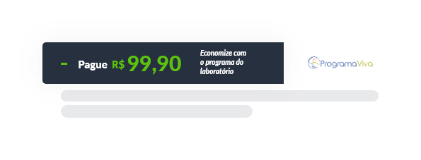 Demonstração visual de um produto que faz parte de laboratório