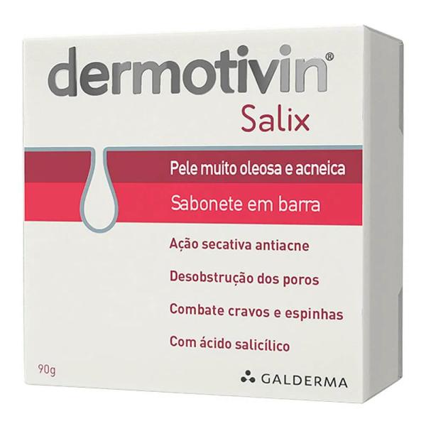 Dermotivin Salix Sabonete Com 90G