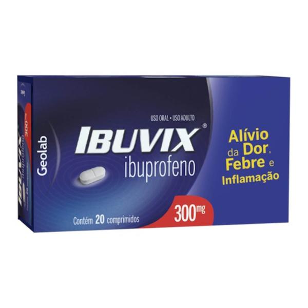 Ibuvix 300Mg Com 20 Comprimidos