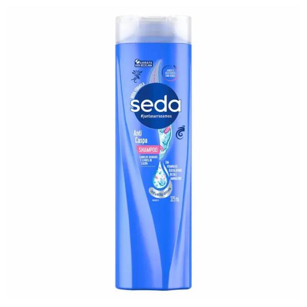 Seda Shampoo Anticaspa Hidratação Diária Com 325Ml